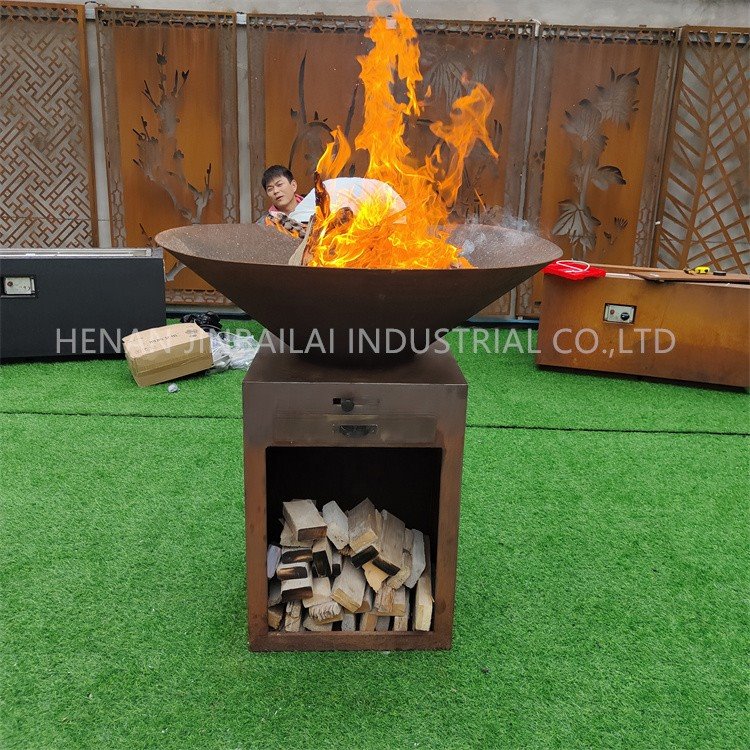 Corten Steel Barbecue Grill Corten Steel Barbecue Grill