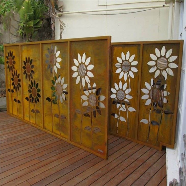 پنل صفحه نمایش فلز برش لیزری