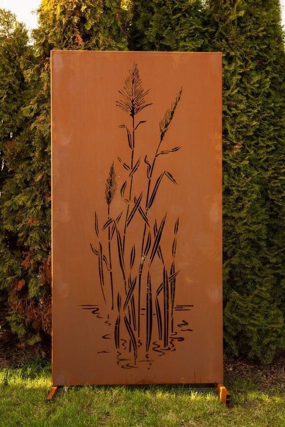 Laser Cut Metal Screen Panel