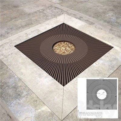 رنده درخت فولاد کورتن