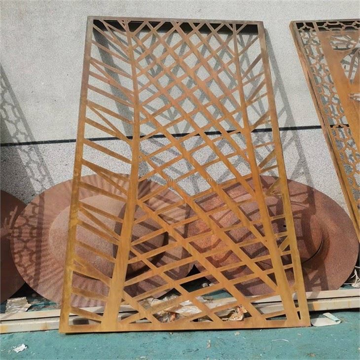 Corten Steel Screens