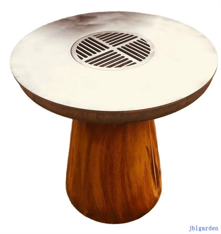 EXCLUSIVE GARDEN GRILLS OUT OF CORTEN STEEL