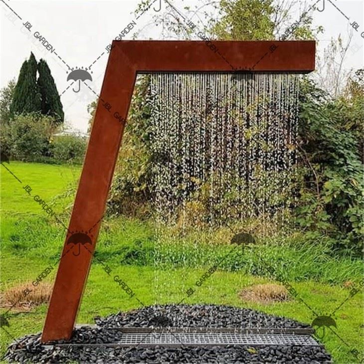 Hot Sale Corten Steel Water Feature
