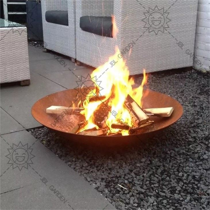 Large Steel Fire Bowl