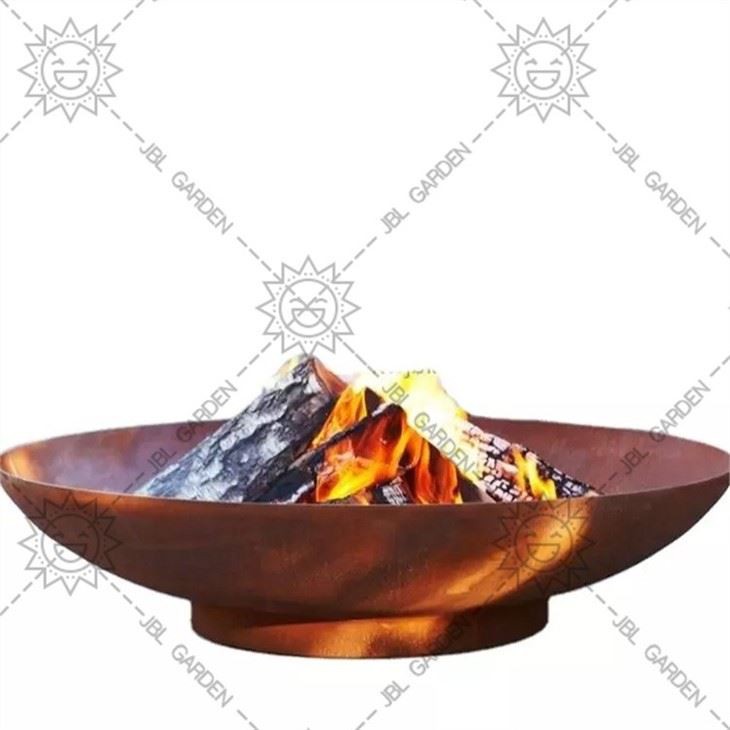 Large Steel Fire Bowl