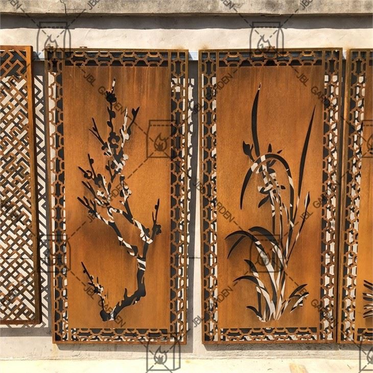 صفحه نمایش آویزان Corten Rusy Ourdoor