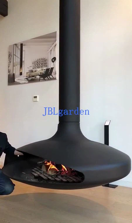 Roof Celling Suspanded Fireplace