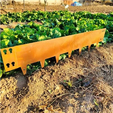 منظره لبه دار تخت گل