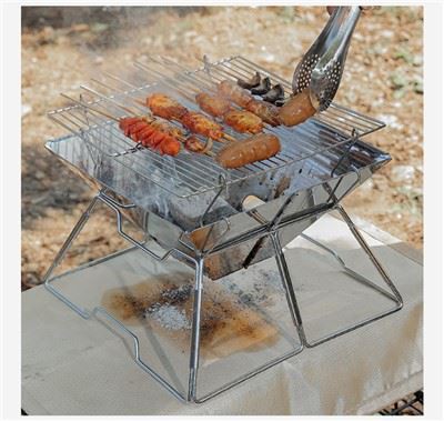 گریل زغال فولاد ضد زنگ