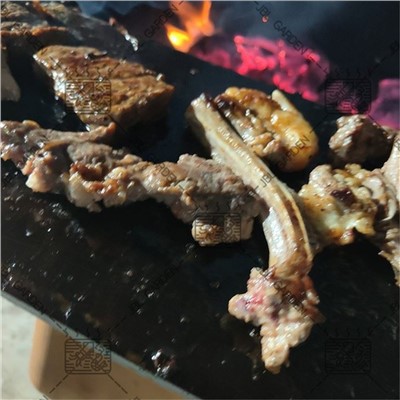 کباب پز ذغالی کورتن استیل فرسوده