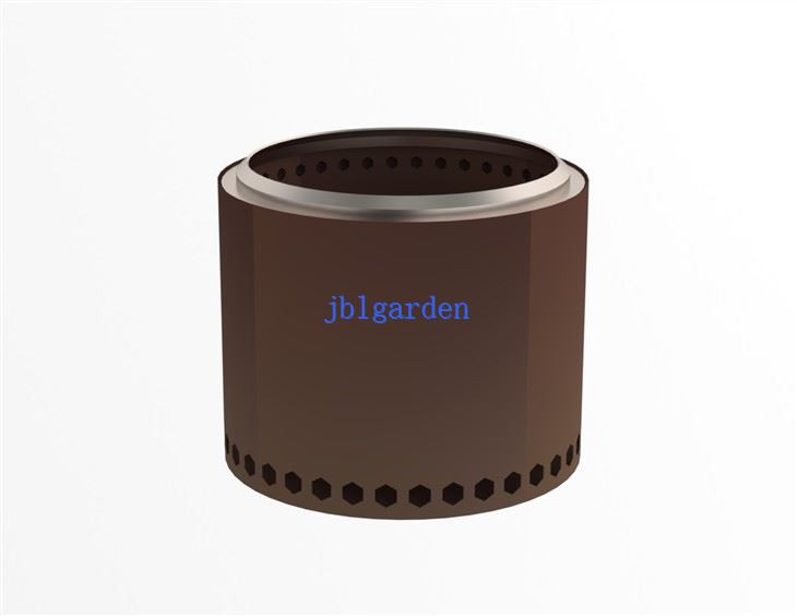Smokeless Camping Warming Stove With Grill