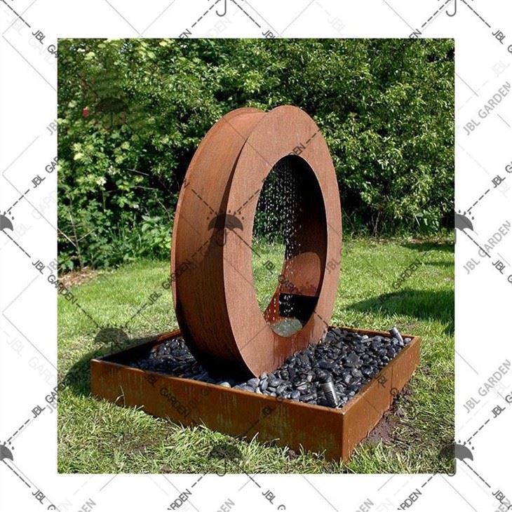 Water Features Corten Steel Square