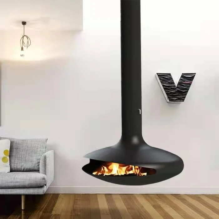 Wood Suspended Fireplace