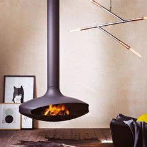 360-degree Hanging Fireplace high quality