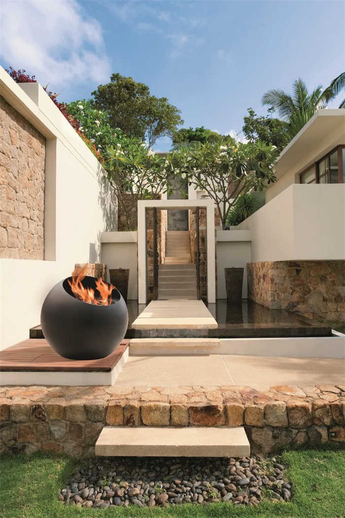 حباب آتش گودال کاسه