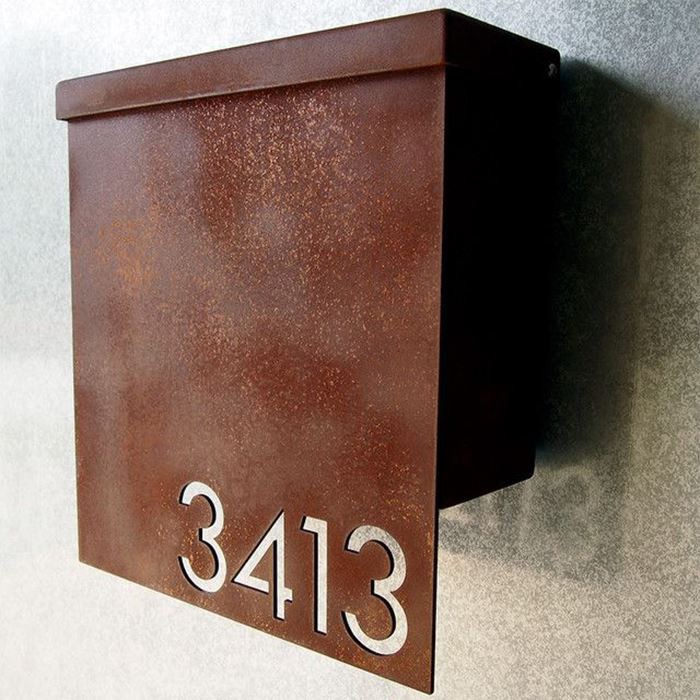Corten Staal Briefbus