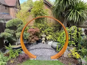 Custom Steel Freestanding Sculpture
