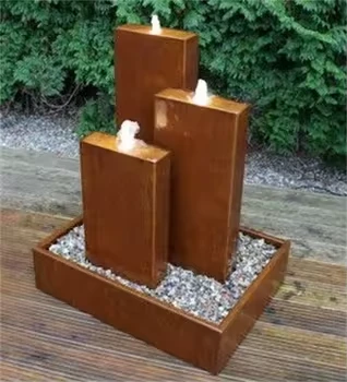 Garden Decoration Steel Water Feature
