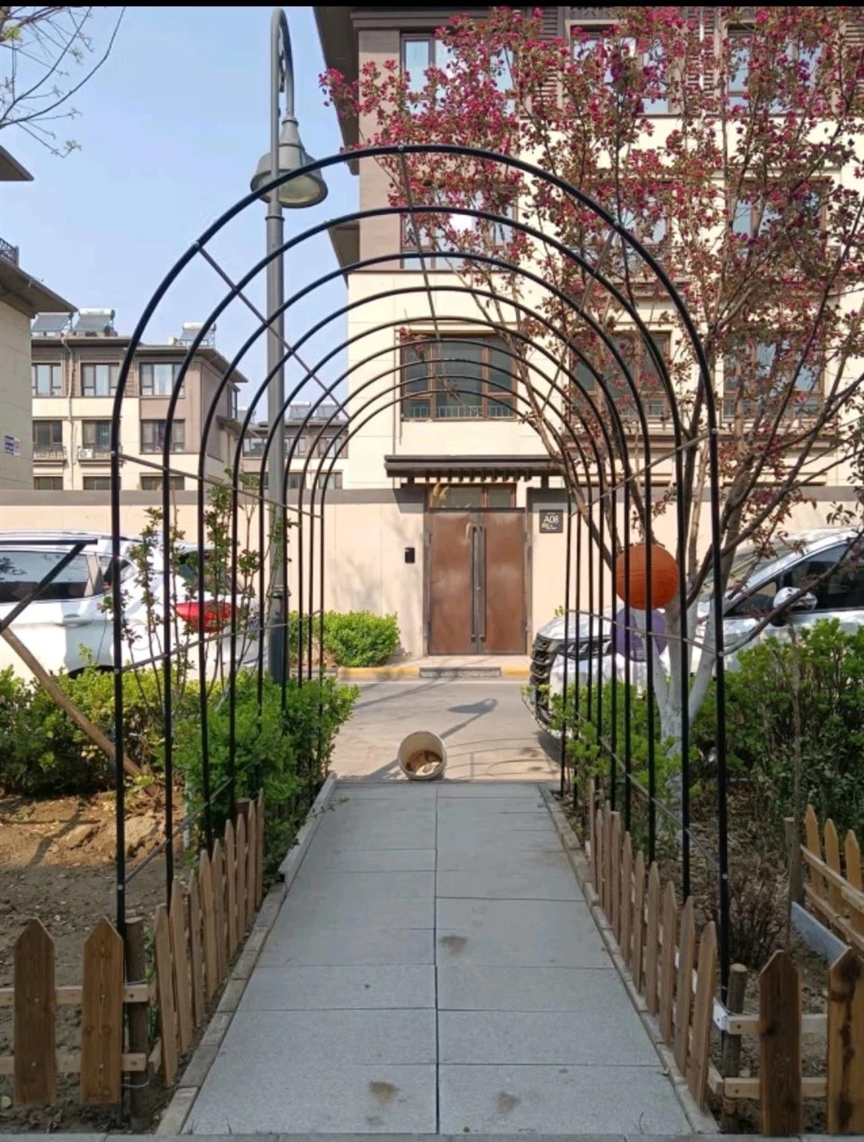 Garden Metal Flower Trellis