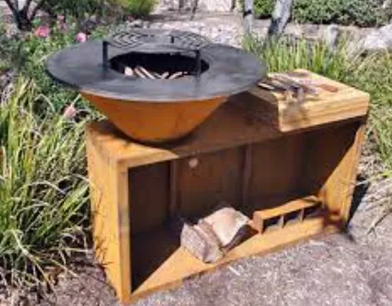 Bbq فولاد کورتن با کیفیت بالا