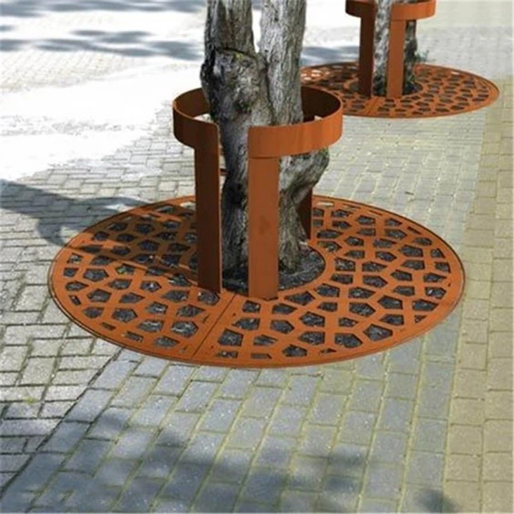 Iron Tree Grates