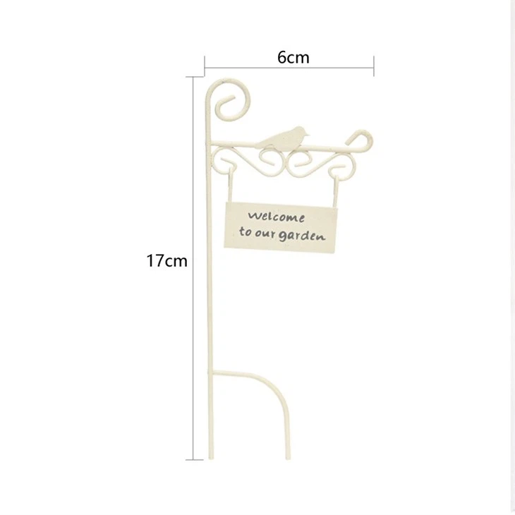 Metal Garden Decoration Stakes
