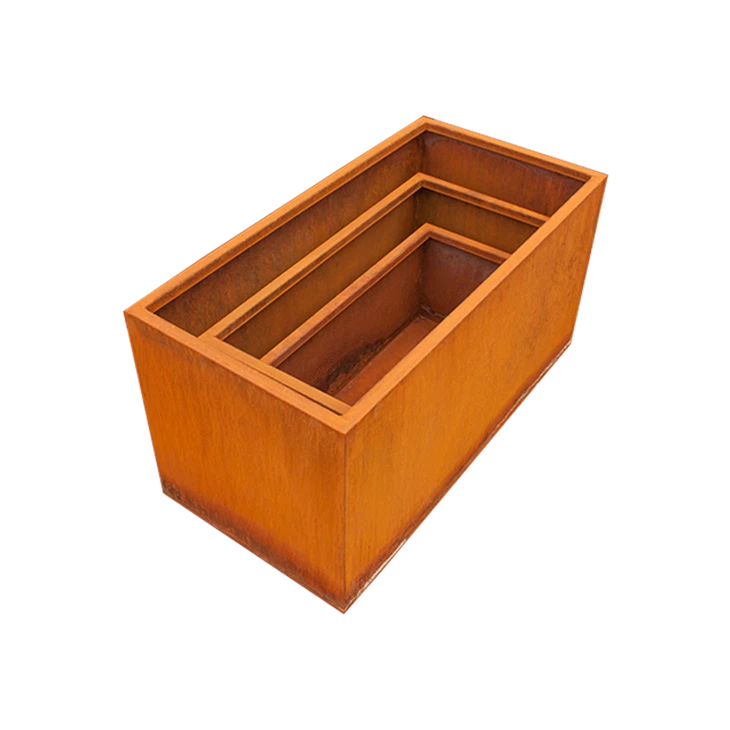 Modern Corten Steel Flower Planter price