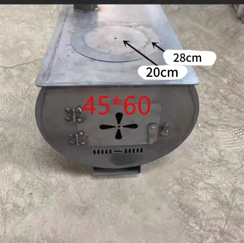اجاق گرمایش روستایی در فضای باز