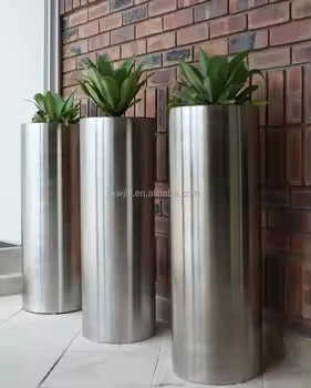 Rust - Resistant Stainless Steel Planters