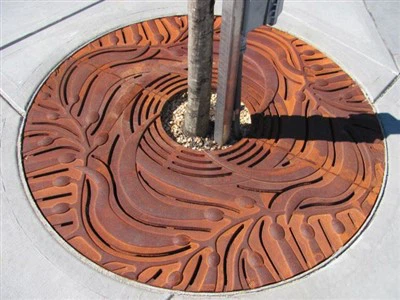 دروازه درختی گاردن استیل