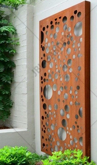 پانل فلزی برای باغ