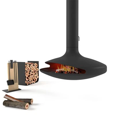 شومینه معلق هتل مدرن ویلا