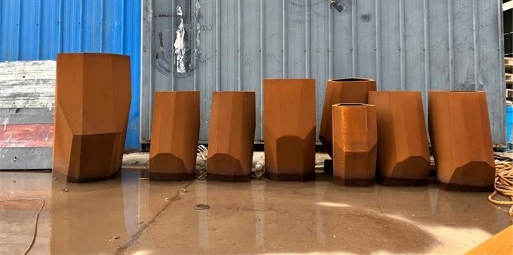Versatile Corten Steel Planter Boxes high quality